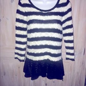 Knitted Knotted Anthropologie Sweater S